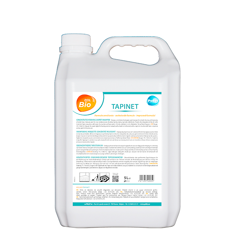 Nettoyant Moquette et Tapis 5L - Produit Professionnel