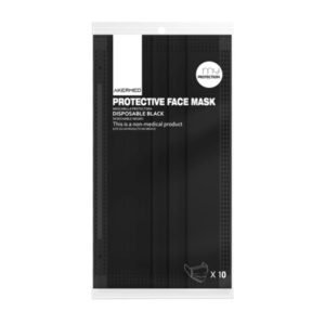 masque 10pcs noir disposable protetive