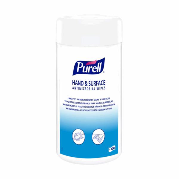 Purell lingette hand et surface desinfectant