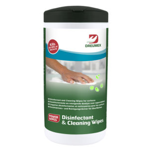Dreumex Disinfectant and Cleaning wipes 6x80 wipes
