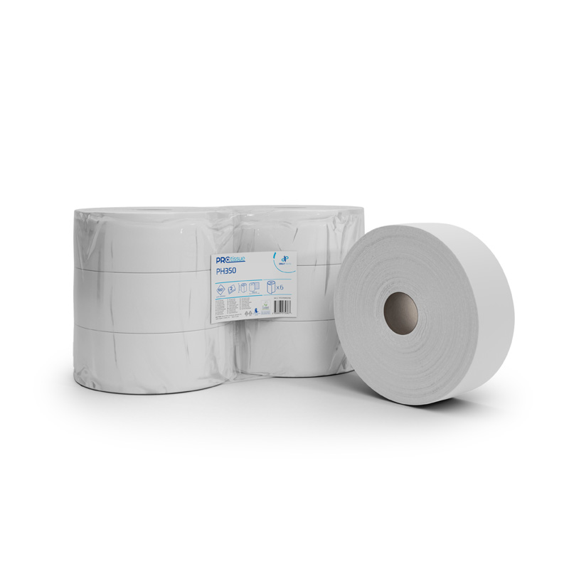 Papier toilette Maxi jumbo, 2 plis 350m (6 rlx) - Servi-Clean