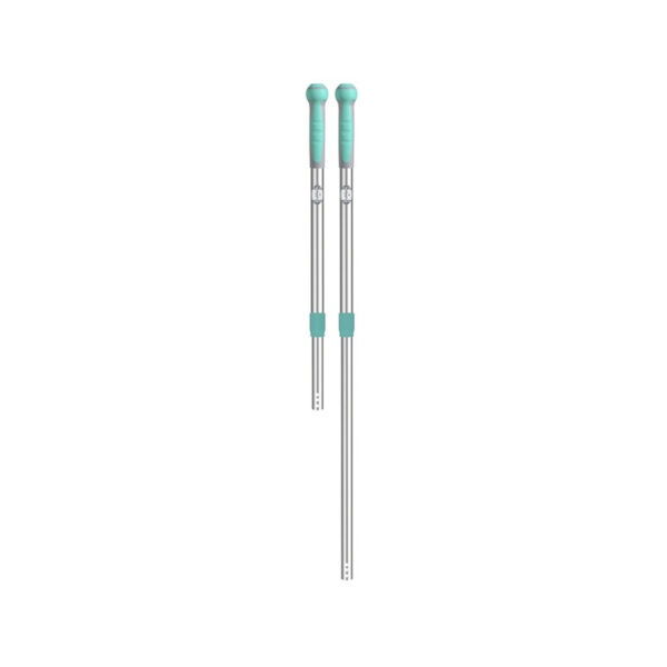 Manche Télescopique mini Alu 2 Trous Extensible de 56 à 93 cm