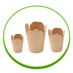 Kartonnen pastabekers