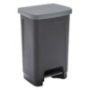 poubelle a pedale 50 litres rectangulaire en plastique recycle step bin